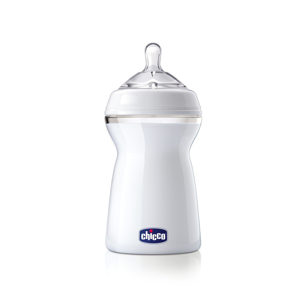 Biberón Chicco NaturalFeeling de flujo rápido + 6 meses 330 ml - Imagen 3