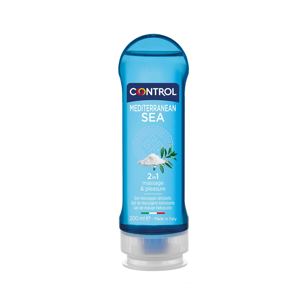 Gel para masaje 2 en 1 Control Mediterranean Sea 200 ml - Imagen 2
