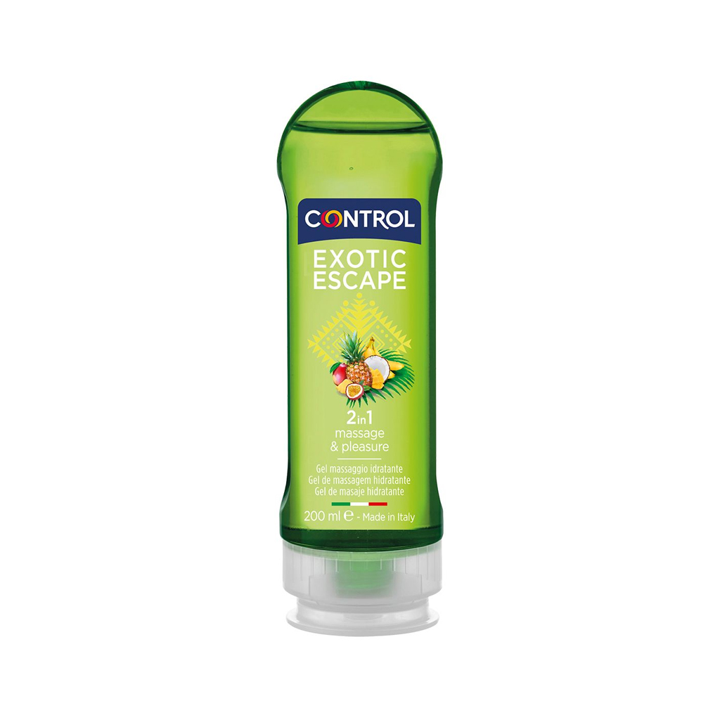 Gel para masaje 2 en 1 Control Mediterranean Sea 200 ml